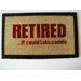 Retired Doormat