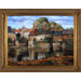 La Seyne Sur Mer Canvas Transfer Framed Print
