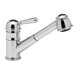 Pullout Single Metal Lever Single Hole Kitchen Faucet