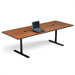 42" Deep Rectangle Conference Table - Two Grommet Holes