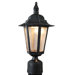 Kiss Series 1 Light Outdoor / Indoor Post Lantern