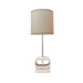 Natural Stone Lamps Mystique Dream Table Lamp in Pale Blush