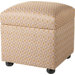 Biltmore Fabric Cube Ottoman