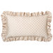 Lumina Pillow with Pleated Fringe
