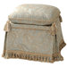 Savannah Storage Vanity Stool with Cord, Tassel Trim and Tassels