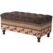Clovis Cotton Bedroom Storage Ottoman