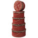Bacara Largest Hat Boxes with Braid and Cord, Lined ( Set of 5 )