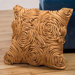 Fusion Decorative Pillow with Fabric Rose