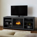 Marco 69" TV Stand with Gel Fireplace