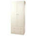 Warwick Tall Wardrobe with 2 Drawers
