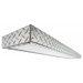 Diamond Plate 2 Light Decorative Linear