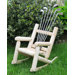 Children's Golf Club Log Rocking Chair