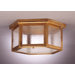 Williams 5.75" Two Medium Base Sockets Flush Mount