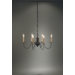 Chandelier 16 Light Candelabra Sockets S-Arms Hanging Chandelier
