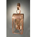 Adams 24" Medium Base with Chimney Culvert Top X-Bars Wall Lantern