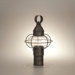 Onion Caged 1 Light Outdoor Post Lantern