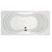 Cayman 36 x 72 x 23" Rectangular Air Jetted Bathtub