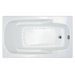 Anguilla 42 x 72 x 23" Rectangular Air Jetted Bathtub