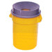 Brute&reg; Round Containers - 32gal brute container w/o lid trash can gray