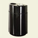 Barclay Half Round Ash/Trash Receptacle