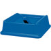 Untouchable Slotted Recycling Top in Blue