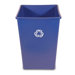 Recycling Container in Blue