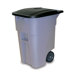 Brute Rollout Container With Lid - 50 Gallon