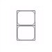 2 Space Wide Cold Food Pan (8" depth)
