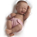 La Newborn - 14" Closed Eyes Real Girl Vinyl Doll