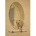 Regency Oval Frameless Mirror