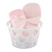 "Sleep in a Box" and 30" Fleece Blanket in Pink