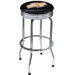 Chevrolet Bowtie 29.5" Chrome Swivel Barstool