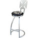 Iron Cross 30" Billet Barseatz Swivel Barstool