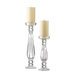 Large Candle Holder in Clear