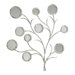 Flora Mirror in Distressed Silver