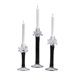 Glass Fiorella Candlestick