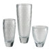 Large Dimple Vase in Clear