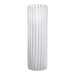 Medium Island Vase in White and Clear
