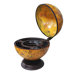 Italian Style 16.5" Tabletop Globe Bar in Old World