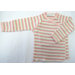 Twenty-Four Seven Long Sleeve Side Snap Shirt in Pink Stripes
