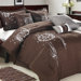 Arabesque 8 Piece Oversized and Overfilled Comforter Set