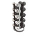 Vertical 5 Pair Rack Hold Any Style Dumbbell