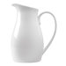 White Porcelain Pitcher