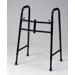 Double Button Folding Walker in Black