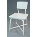 Grand Line Bath Bench in White with Adjustment Back