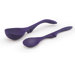 2 Pieces Lazy Spoon and Lazy Ladle Set in Purple