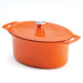 Cast Iron 6.5-Quart Covered Oval Casserole