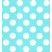 Gus Full Nursery Fabric in Turquoise Dot