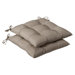 Outdoor Tufted Seat Cushion (Set of 2)
