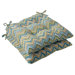 Cosmo Chevron Tufted Seat Cushion (Set of 2)